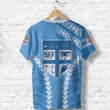 Fiji Rugby T Shirt Fresh Version Blue K13 | Lovenewzealand.co
