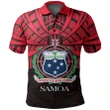 Rugbylife Samoa Polo Shirt Special Polynesian No.5 TH4 | Lovenewzealand.co