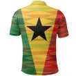 Ghana Flag Rugby Polo Shirt TH4 | Lovenewzealand.co