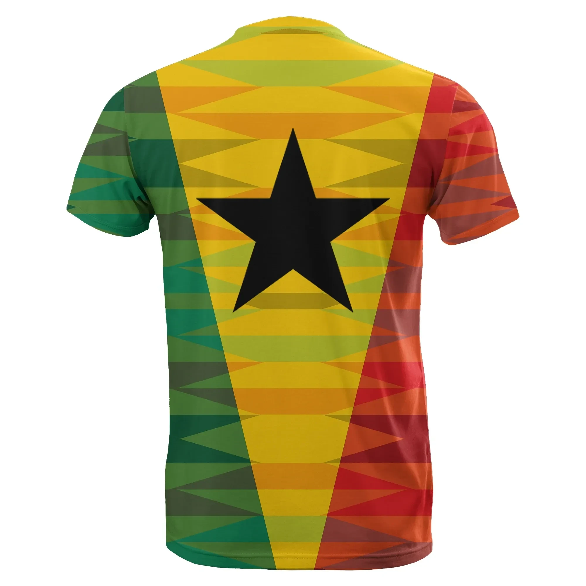 Ghana Flag Rugby T-Shirt TH4 | Lovenewzealand.co
