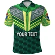 (Custom Personalised) Cook Islands Rugby Polo Shirt K8 | Lovenewzealand.co