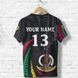(Custom Personalised) Vanuatu Rugby T Shirt Tuskers Tornado Style TH5 | Lovenewzealand.co