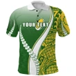 (Custom Personalised) Cook Islands Rugby Polo Shirt Confident Polynesian K13 | Lovenewzealand.co