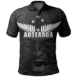 New Zealand Rugby The Haka Tatto Face Polo Shirt TH4 | Lovenewzealand.co