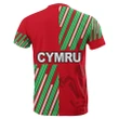 Cymru T-Shirt Rugby Style TH4 | Lovenewzealand.co