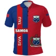 Samoa Rugby Polo Shirt Siva Tau K12 | Lovenewzealand.co