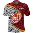 Tahiti Polynesian Rugby Polo Shirt K4 | Lovenewzealand.co