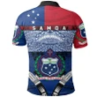 Manu Samoa Polo Shirt Samoa Rugby Style TH5 | Lovenewzealand.co