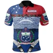 Manu Samoa Polo Shirt Samoa Rugby Style TH5 | Lovenewzealand.co
