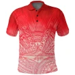 New Zealand Auckland Polo Shirt Rugby Red K4 | Lovenewzealand.co