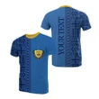 (Custom Personalised)Niue Rugby T Shirt Niue Hiapo Patterns No.1 TH4 | Lovenewzealand.co
