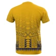 Niue Rugby T Shirt Yellow TH4 | Lovenewzealand.co