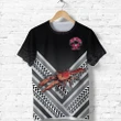 (Custom Personalised) Rewa Rugby Union Fiji T Shirt Creative Style - Black NO.1, Custom Text And Number K8 | Lovenewzealand.co