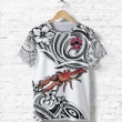 (Custom Personalised) Rewa Rugby Union Fiji T Shirt Unique Vibes - White, Custom Text And Number K8 | Lovenewzealand.co