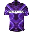(Custom Personalised) New Zealand Warriors Rugby Polo Shirt Original Style - Purple K8 | Lovenewzealand.co