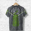 New Zealand Maori Rugby T Shirt Pride Version - Gray K8 | Lovenewzealand.co