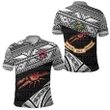 Rewa Rugby Union Fiji Polo Shirt Special Version - Black K8 | Lovenewzealand.co