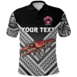 (Custom Personalised) Rewa Rugby Union Fiji Polo Shirt Creative Style - Black K8 | Lovenewzealand.co