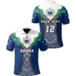 (Custom Personalised) American Samoa Rugby Polo Shirt Style Gown TH12 | Lovenewzealand.co