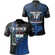 (Custom Personalised) American Samoa Rugby Polo Shirt Armor Style TH12 | Lovenewzealand.co