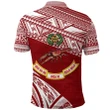 (Custom Personalised) Rewa Rugby Union Fiji Polo Shirt Special Version - Red K8 | Lovenewzealand.co
