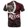 Australia T Shirt Queensland Reds Rugby Lest We Forget - Koala TH6 | Lovenewzealand.co