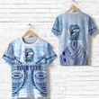 (Custom Personalised) Fiji Tavua Rugby Tapa T Shirt Polynesian - Blue K36 | Lovenewzealand.co