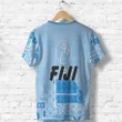Fiji Rugby T Shirt Tapa Vibes K36 | Lovenewzealand.co