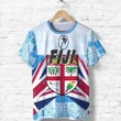 Fiji Rugby T Shirt Tapa Vibes K36 | Lovenewzealand.co