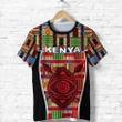 (Custom Personalised) Kenya Rugby T Shirt Maasai Spirit K13 | Lovenewzealand.co
