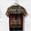 (Custom Personalised) Kenya Rugby T Shirt Maasai Spirit K13 | Lovenewzealand.co