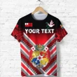 (Custom Personalised) Mate Ma'a Tonga Rugby T Shirt Polynesian Creative Style K8 | Lovenewzealand.co