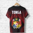 (Custom Personalised) Tonga Rugby T Shirt Mate Ma'a Tonga Tribal Pattern TH6 | Lovenewzealand.co