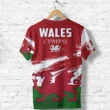 Wales - Cymru Rugby T Shirt Grunge Style TH5 | Lovenewzealand.co