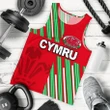Cymru Men's Tank Top Rugby Style TH4 | Lovenewzealand.co