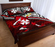 Dab Trend Style Rugby Quilt Bed Set Wallis and Futuna K13 | Lovenewzealand.co