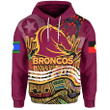 Naidoc Brisbane Broncos Hoodie Torres Strait Islander TH4| Lovenewzealand.co