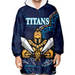 Snug Hoodie(Custom) Gold Coast Titans Navy Ver. - Rugby Team Snug Hoodie | Rugbylife.co
