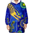 Snug Hoodie(Custom) Parramatta Eels Indigenous Special Blue Version - Rugby Team Snug Hoodie | Rugbylife.co
