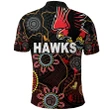 (Custom Personalised) Illawarra Hawks Polo Shirt Indigenous K8 | Lovenewzealand.co
