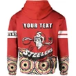 (Custom Personalised) Illawarra Steelers Zip Hoodie Bring Back Indigenous | Lovenewzealand.co