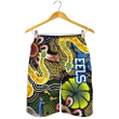 Parramatta Eels Men Shorts Aboriginal Ethnic Style K36 | Lovenewzealand.co