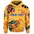 (Custom Personalised) Parramatta Hoodie Eels Indigenous Naidoc Heal Country! Heal Our Nation - Gold | Lovenewzealand.co