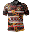 Parramatta Eels Polo Shirt Aboriginal Tribal Style Black TH4 | Lovenewzealand.co