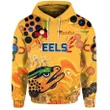 (Custom Personalised) Parramatta Hoodie Eels Indigenous Naidoc Heal Country! Heal Our Nation - Gold, Custom Text And Number | Lovenewzealand.co