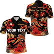 (Custom Personalised) Parramatta Polo Shirt Eels Indigenous Naidoc Heal Country! Heal Our Nation - Black K8 | Lovenewzealand.co