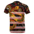 Parramatta Eels T-Shirt Aboriginal Tribal Style Black TH4 | Lovenewzealand.co