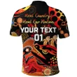 (Custom Personalised) Parramatta Polo Shirt Eels Indigenous Naidoc Heal Country! Heal Our Nation - Black, Custom Text And Number K8 | Lovenewzealand.co