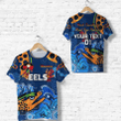 (Custom Personalised) Parramatta T Shirt Eels Indigenous Naidoc Heal Country! Heal Our Nation - Blue, Custom Text And Number K8 | Lovenewzealand.co