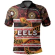 (Custom Personalised) Parramatta Eels Polo Shirt Aboriginal Tribal Style Black TH4 | Lovenewzealand.co